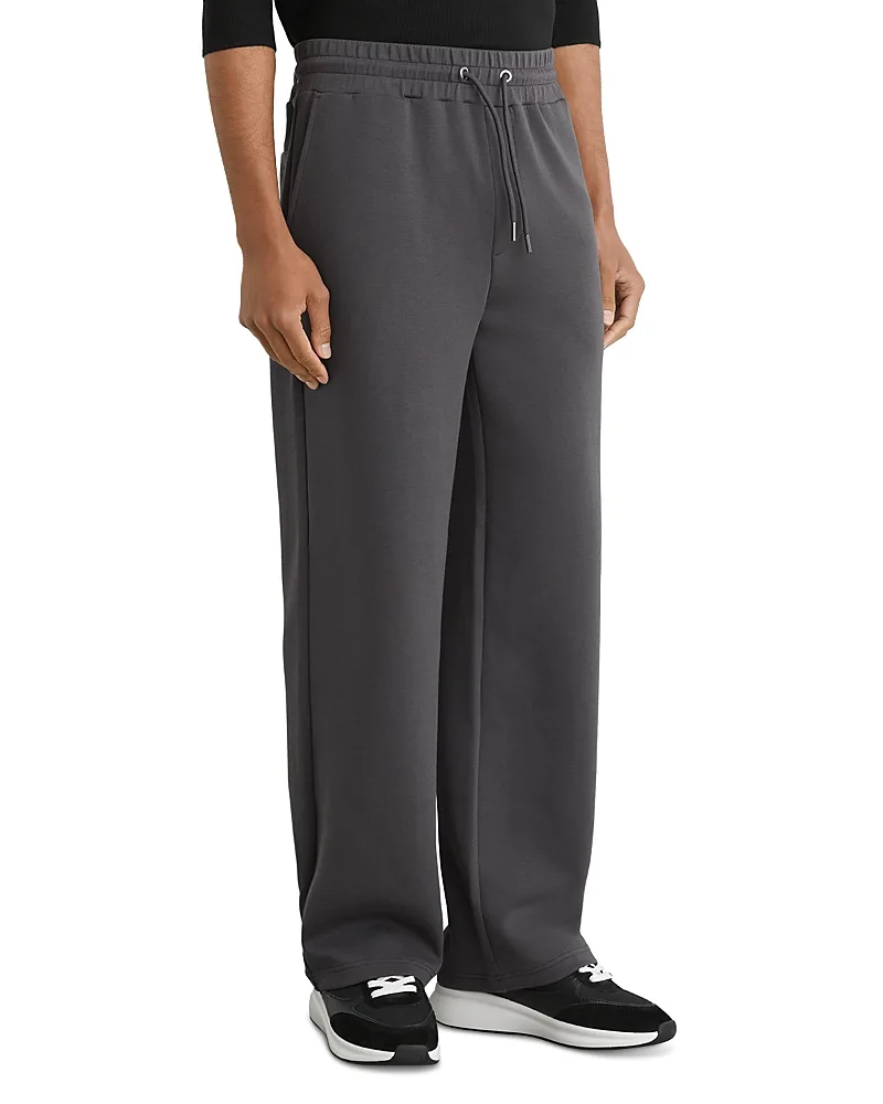 Rivo Relaxed Interlock Drawstring Jogger Pants by Reiss
