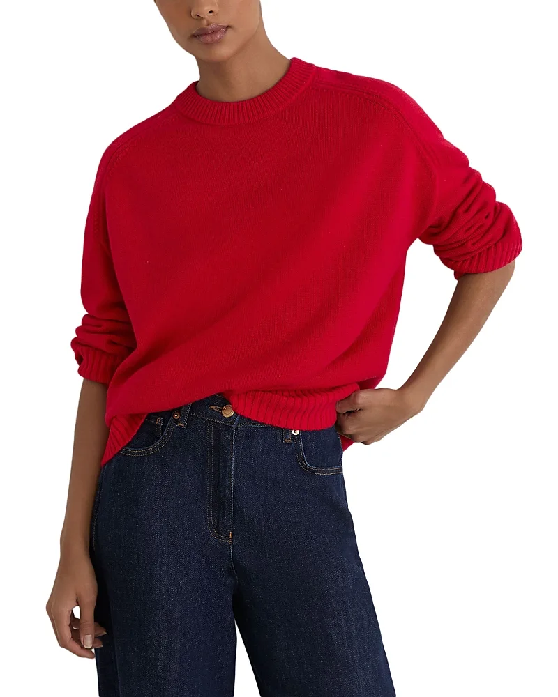 Riley Wool & Cashmere Crewneck Sweater