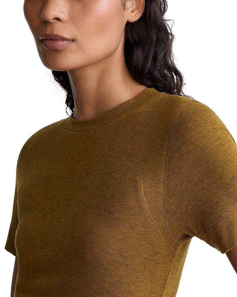 Dotty Ruched Tee by Reiss