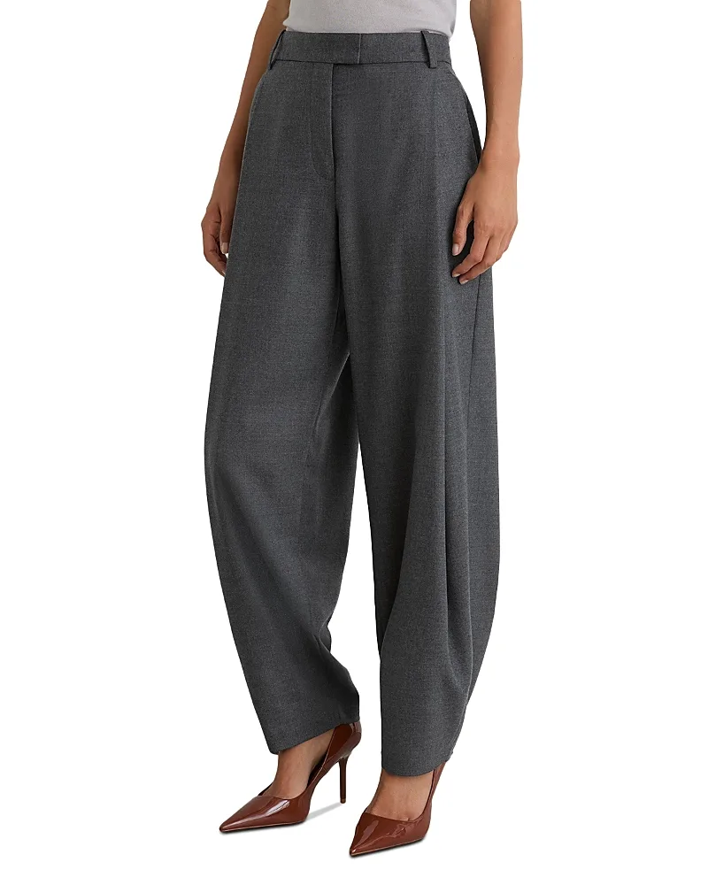 Aries Deep Pleat Barrel Pants by Reiss
