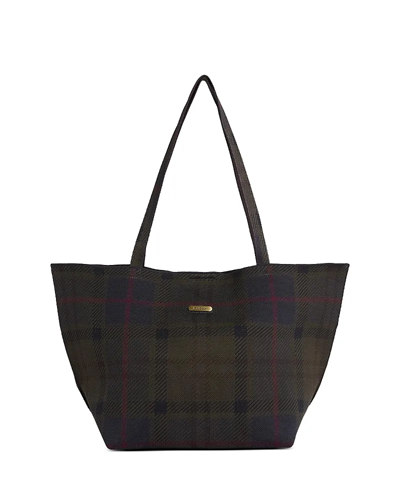 Layla Large Tartan Tote Bag by Barbour
