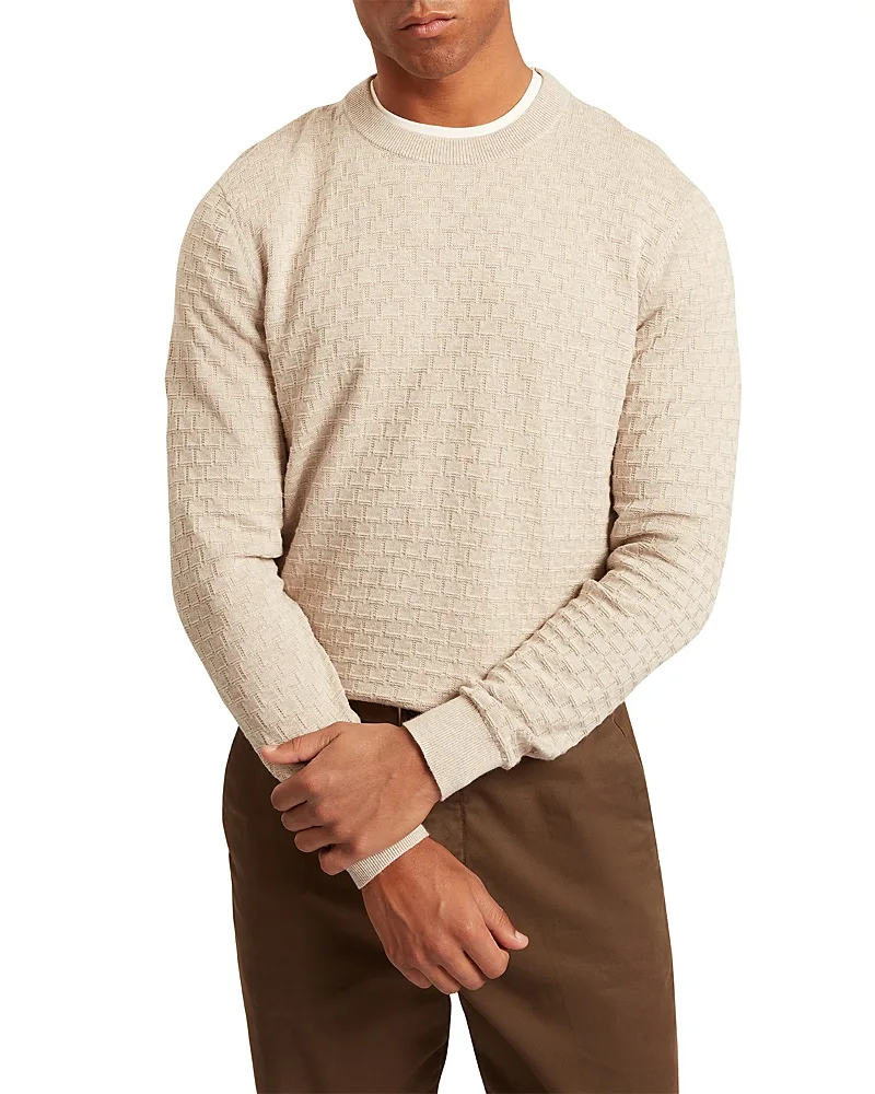 Sainsy T Stitch Cotton Wool Sweater by Ted Baker