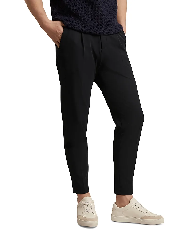Cialdat Tapered Leg Woven Stretch Waist Pants by Ted Baker