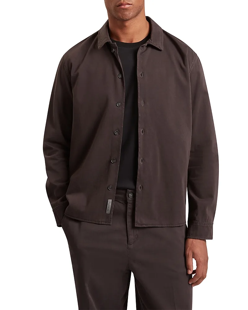 Mitakos Sateen Cotton Smart Overshirt by Ted Baker