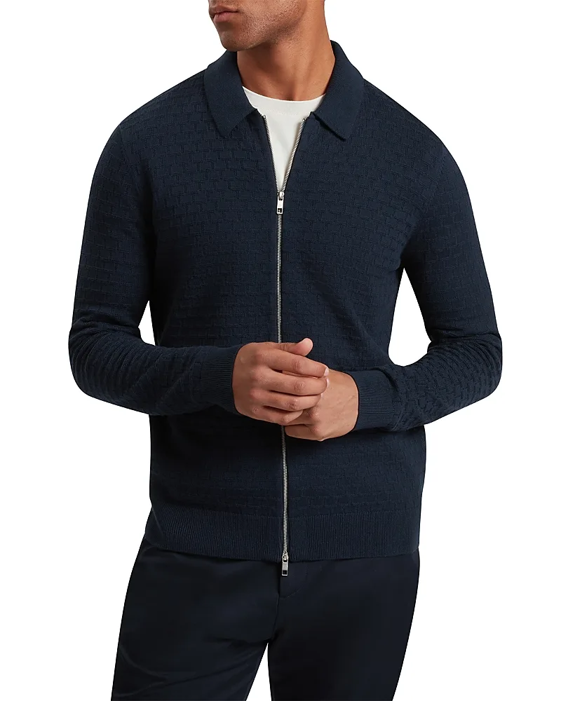 Latto Long Sleeve T Stitch Zip Jacket by Ted Baker