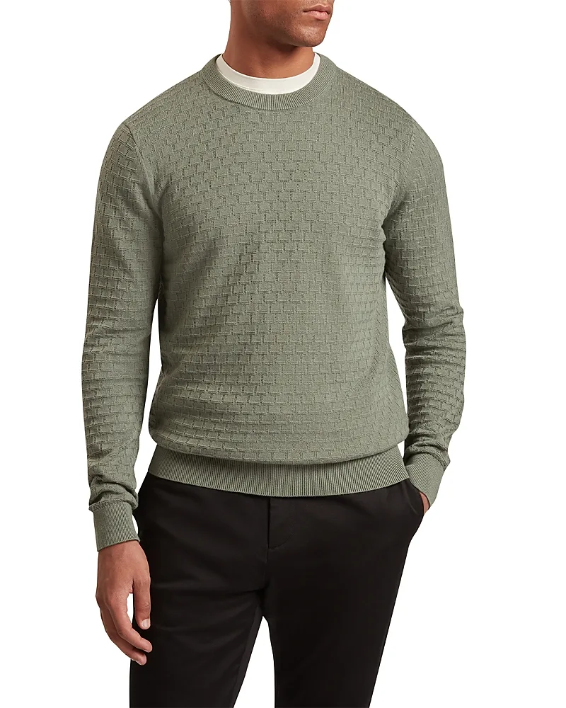 Sainsy T Stitch Cotton Wool Sweater