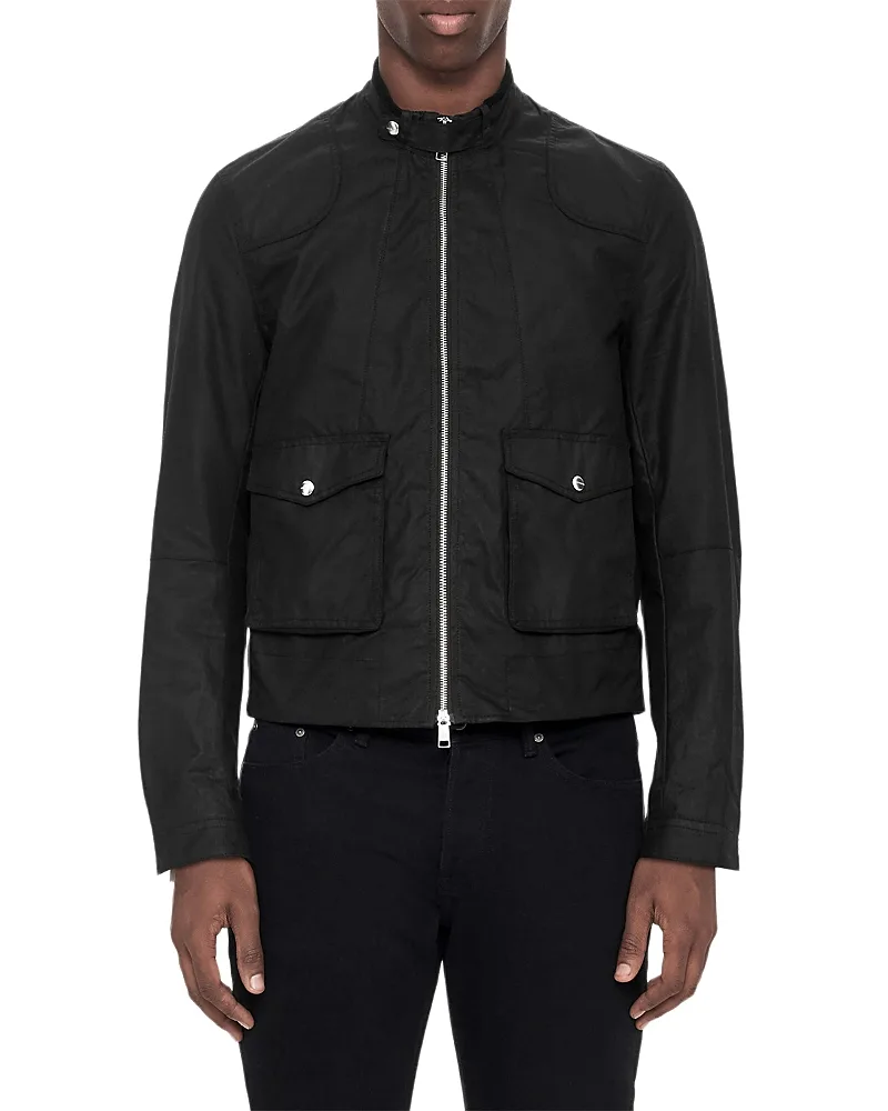 Kirk Cotton Zip Pocket Jacket by AllSaints