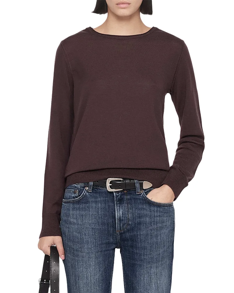 Coyte Wool Crewneck Sweater