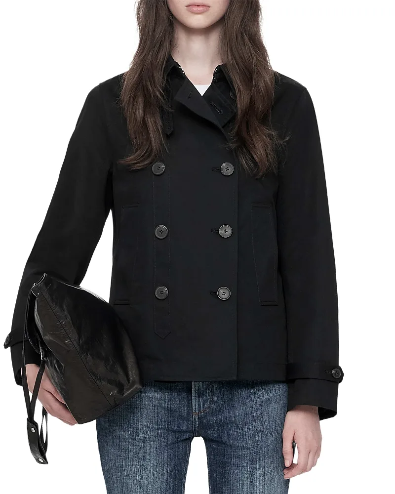 Tilda Cotton Peacoat by AllSaints