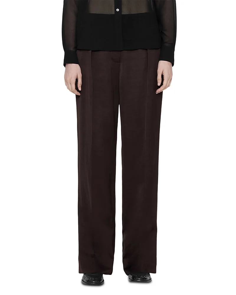 Leonie Satin Wide Leg Pants by AllSaints