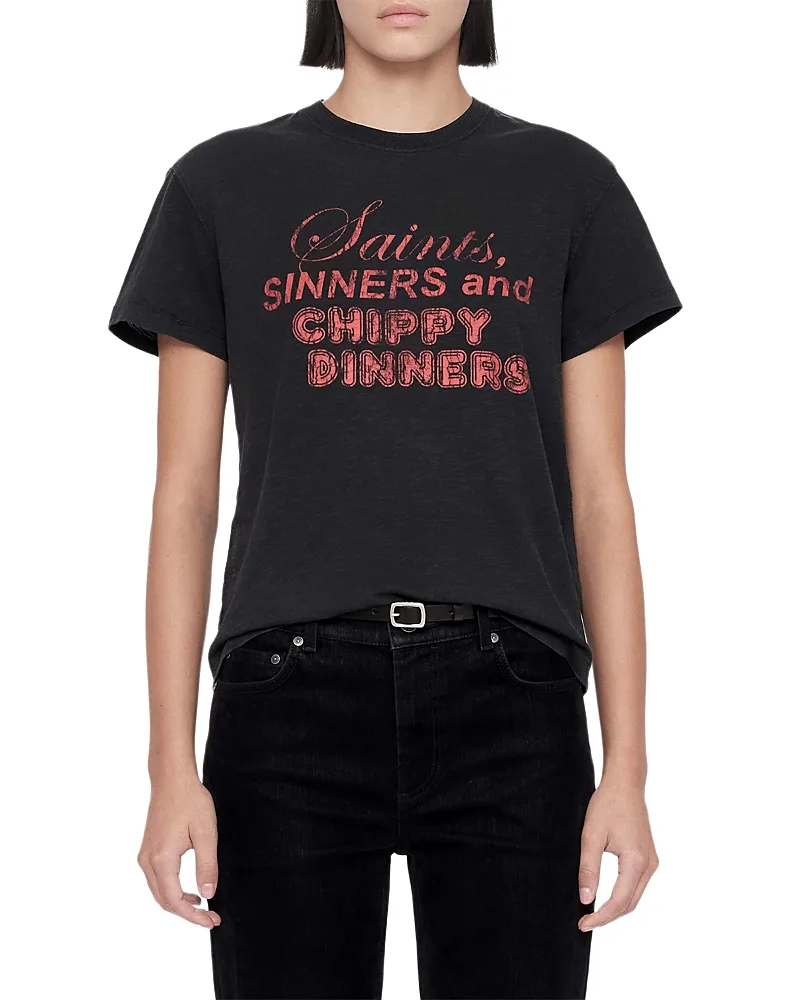 Chippy Addi Cotton Crewneck Tee by AllSaints