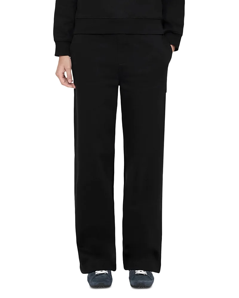 Lily Cotton Straight Sweatpants