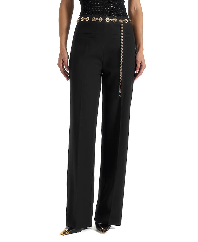Perrine Trousers with Rope Belt Detail by Maniere De Voir
