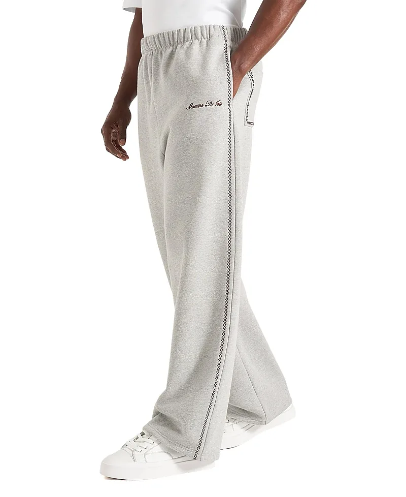 Morgan Whipstitch Regular Joggers by Maniere De Voir