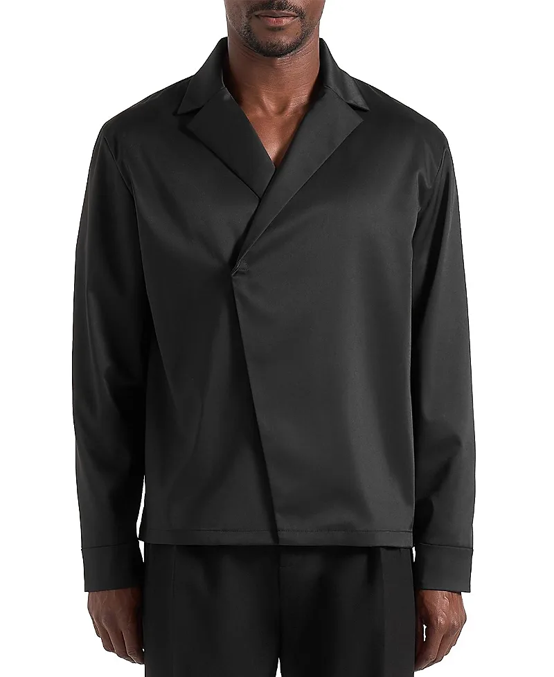 Alban Tailored Double Breasted Shirt by Maniere De Voir
