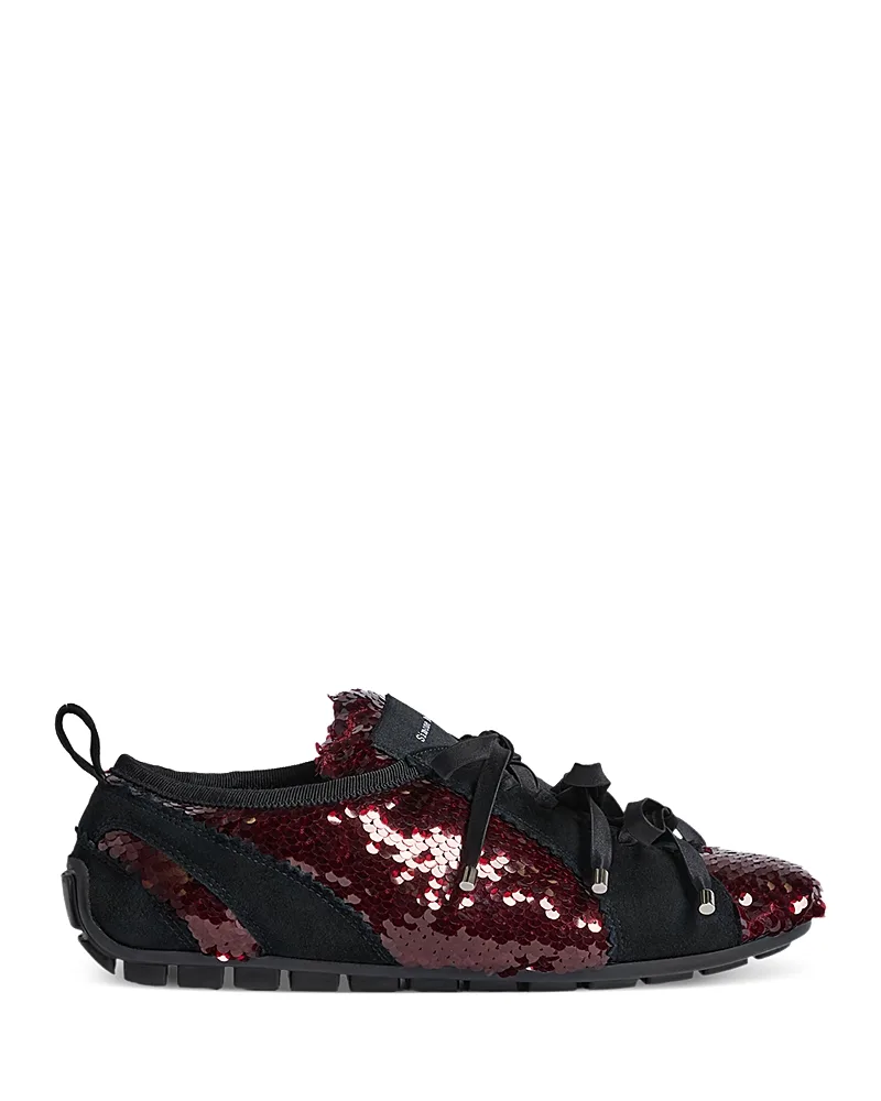Ballerina Grip Sequined Sneakers by Simone Rocha