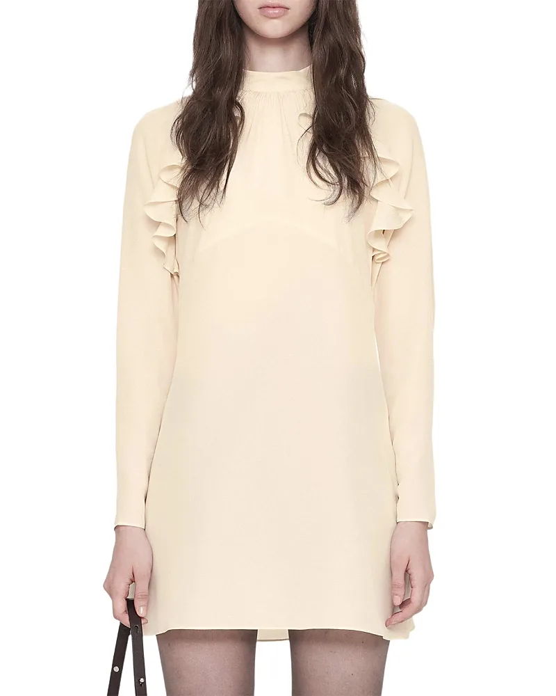Clarisse Silk Mini Dress by AllSaints