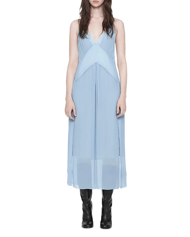 Fawn Pleated Midi Dress by AllSaints