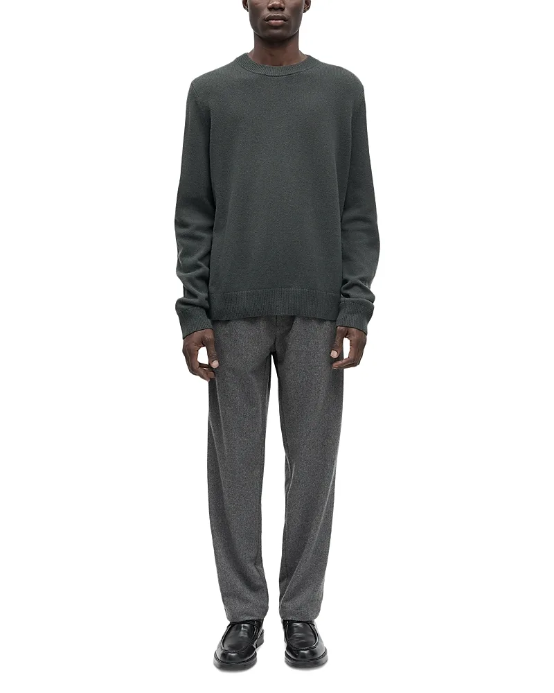 Sabertil Straight Fit Melange Trousers by Samse Samse