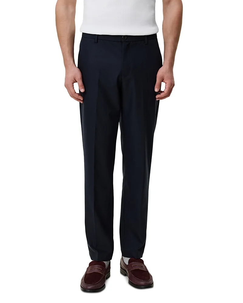Brushed Twill Straight Fit Suit Pants by Les Deux
