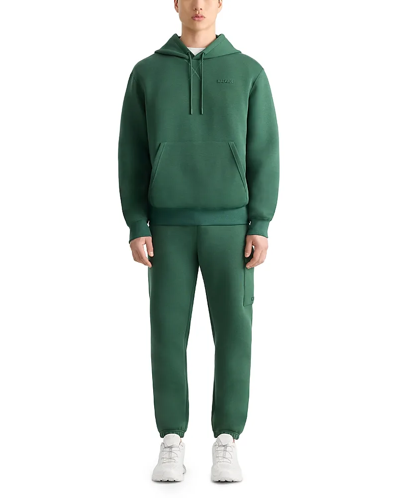 Kolton-Z Double-Face Jersey Logo Hoodie by Mackage