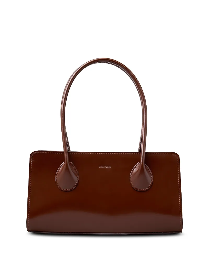 Lou Patent Leather Shoulder Bag by Lie Studio