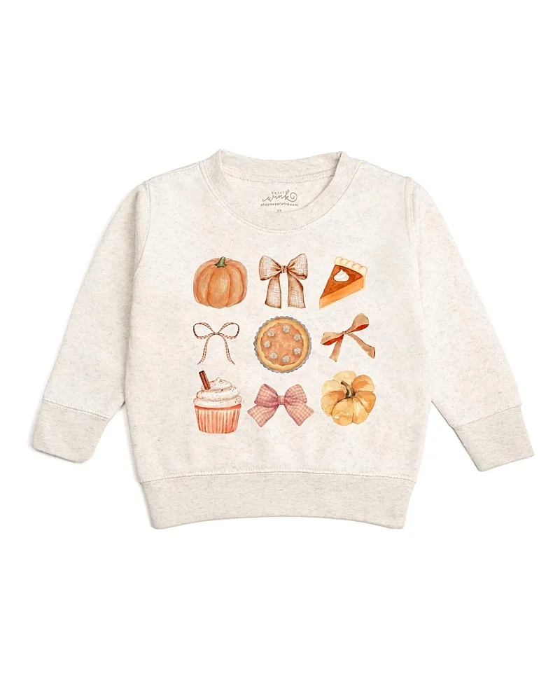 Thankful Cutie Thanksgiving Sweatshirt by Sweet Wink