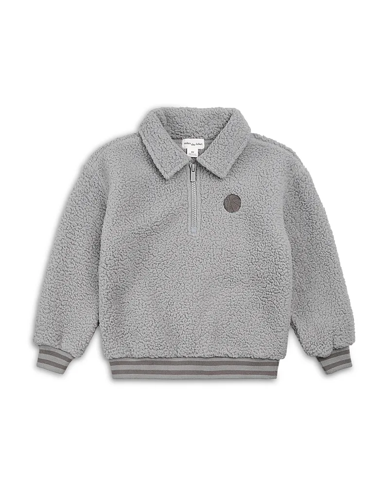 Sherpa Half Zip Sweatshirt by Miles The Label