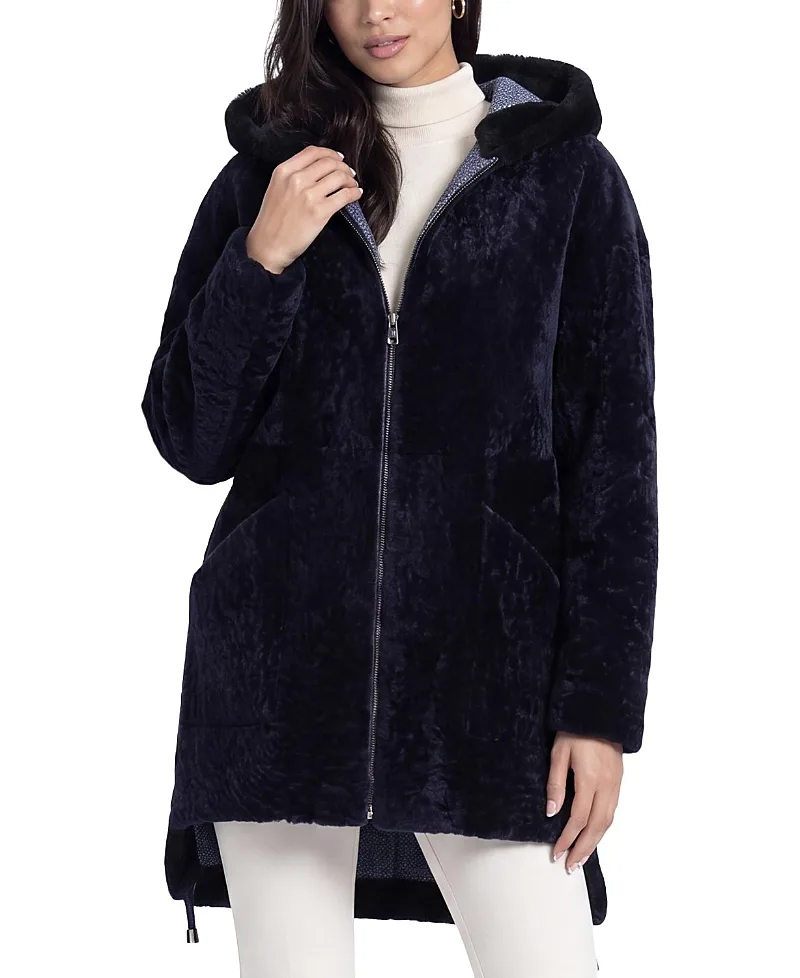 Reversible Select Shearling Lamb Parka by Gorski