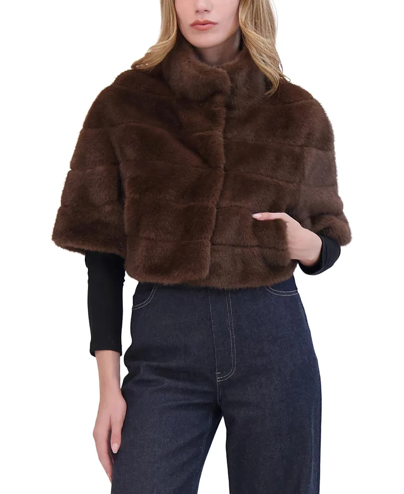 Lyla Grant Faux Fur Mink Bolero by Lyla Grant