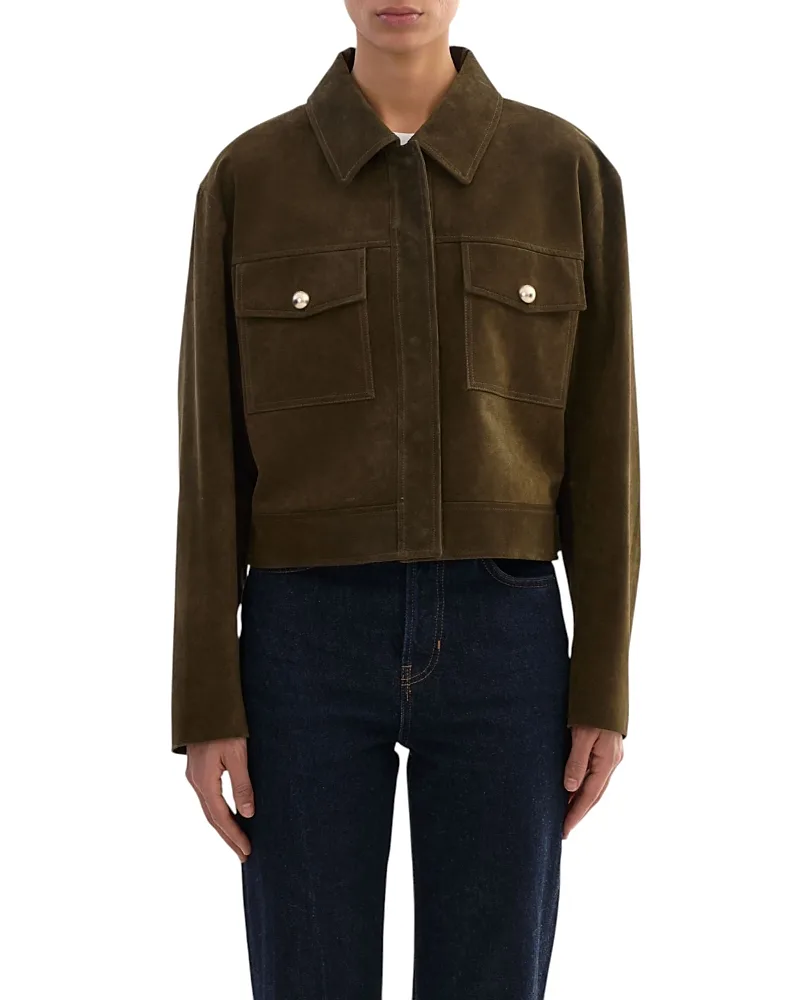 Merida Suede Jacket by Lamarque