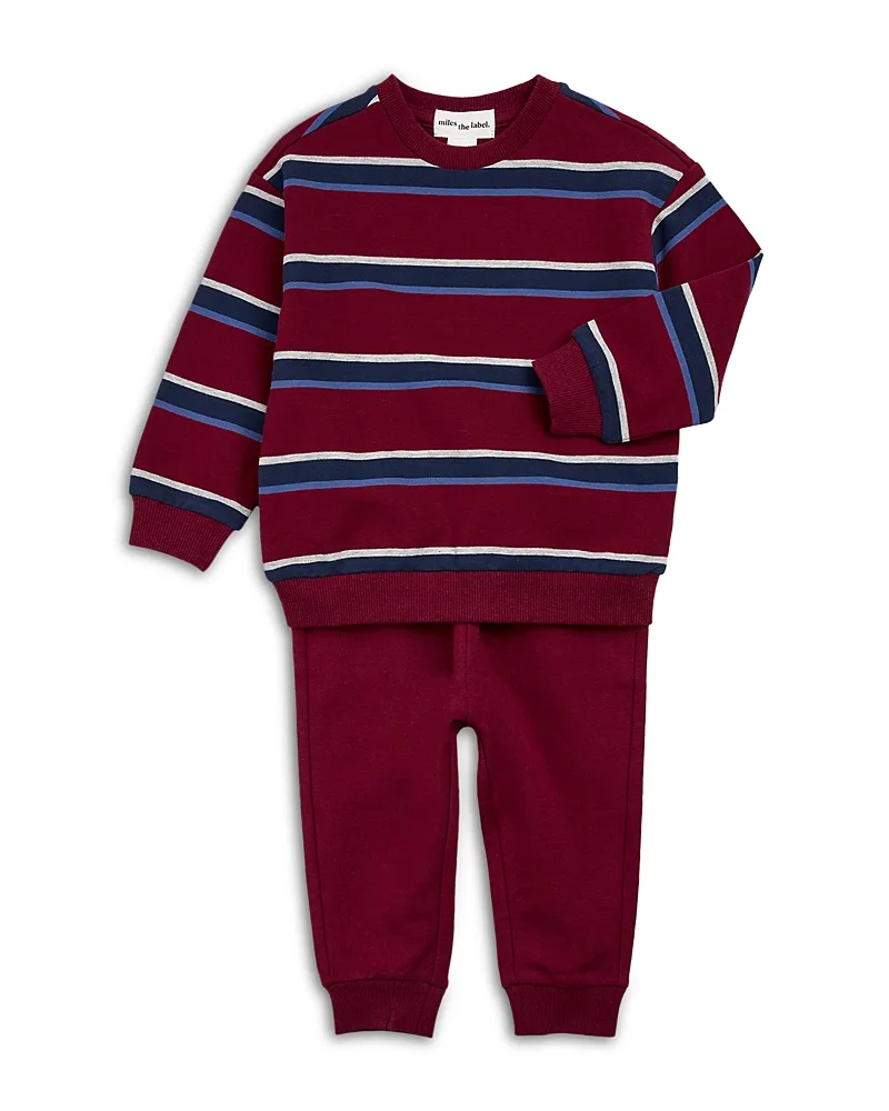 Two Piece Cotton Blend Jogger Set by Miles The Label