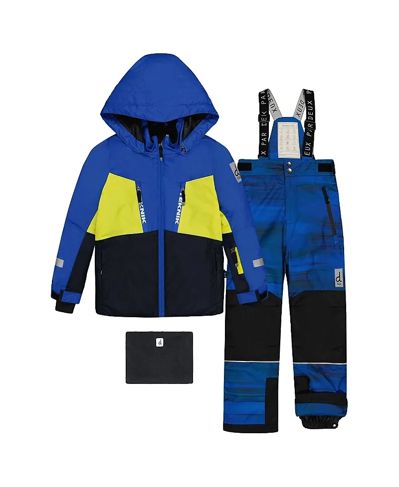 Teknik Jacket & Pants Two Piece Snowsuit by Deux Par Deux