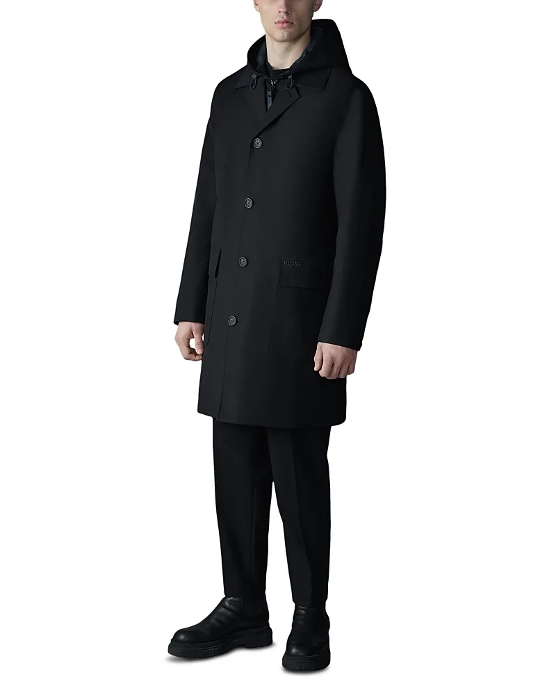 Mathias 3-In-1 Balmacaan Coat with Removable Down Liner by Mackage