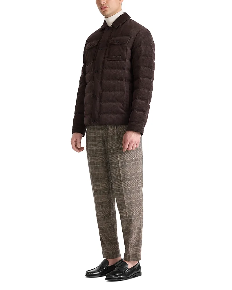 Cohen Corduroy Quilted Down Jacket by Mackage