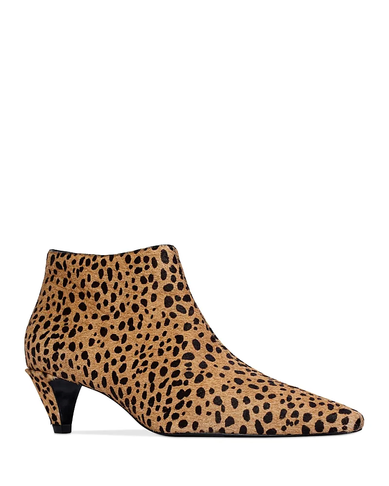 Kora 50 Pointed Toe Leather Boots by Black Suede Studio