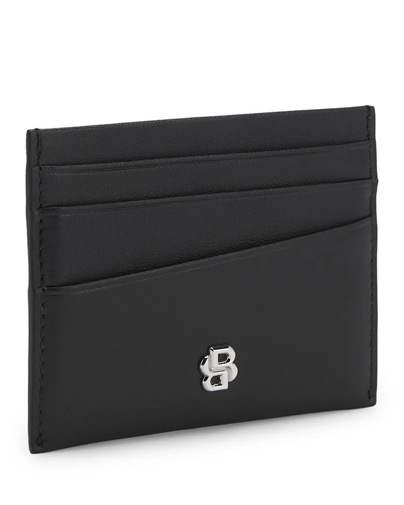 Icon Leather Five Slot Logo Wallet by Boss