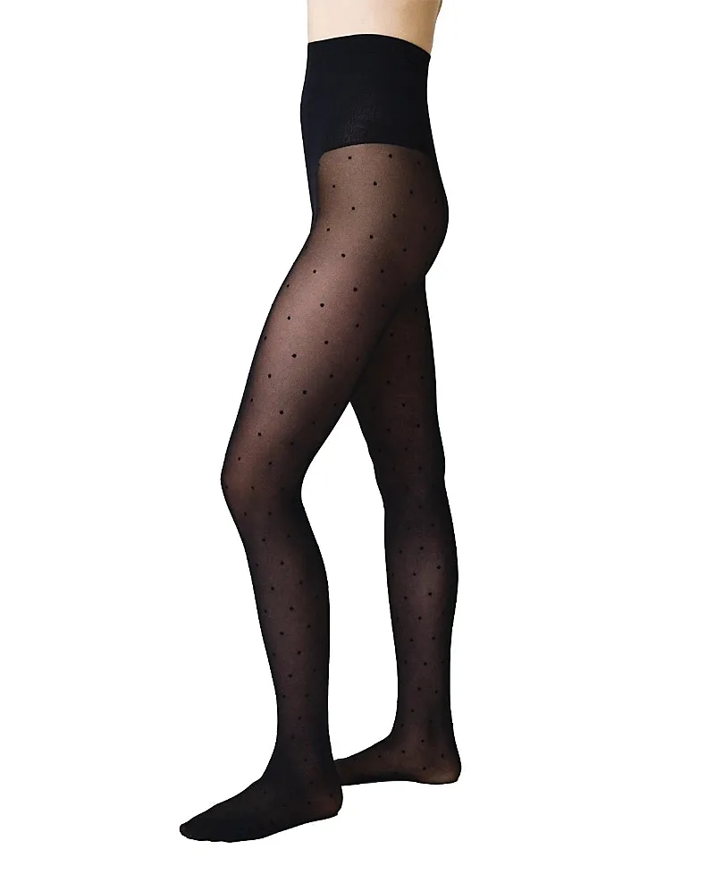 Doris Dots Tights by Swedish Stockings