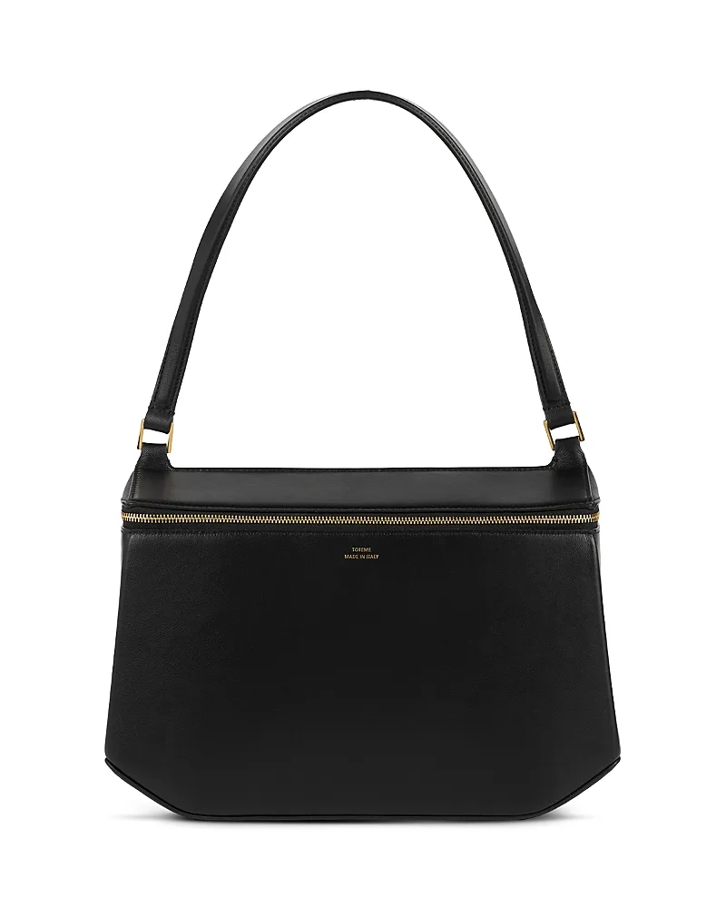 Leather Box Shoulder Bag by Totême