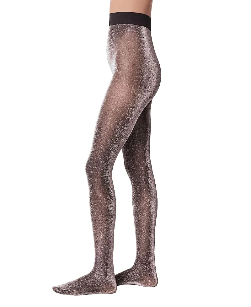 Tora Shimmery Tights by Swedish Stockings