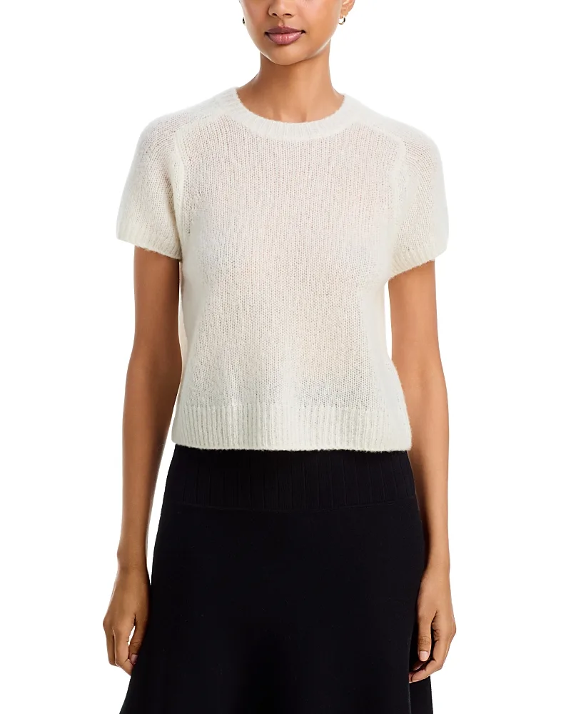 Siona Cashmere & Silk Tee by Lisa Yang