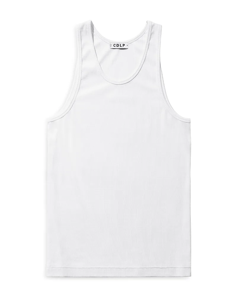 Regular Ribbed Tank Top by Cdlp