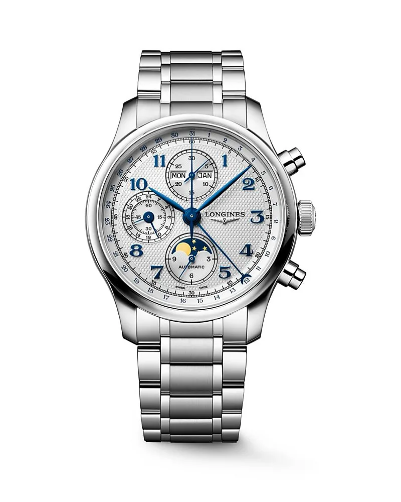 Master Collection Moonphase Chronograph, 41mm by Longines