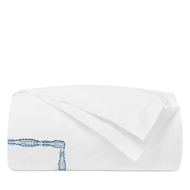 Sferra x Scalamandre Cobblestones Embroidered Duvet Cover, Twin by Sferra