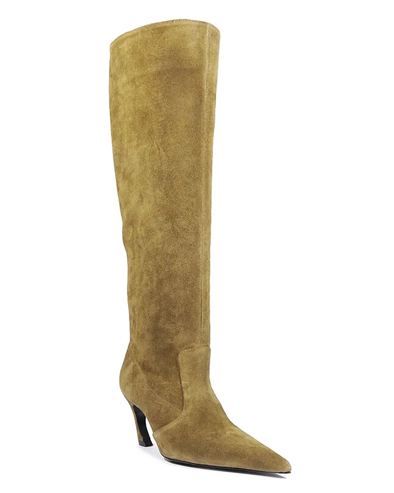 Lexi Slouch Suede Knee High Boots by SCHUTZ