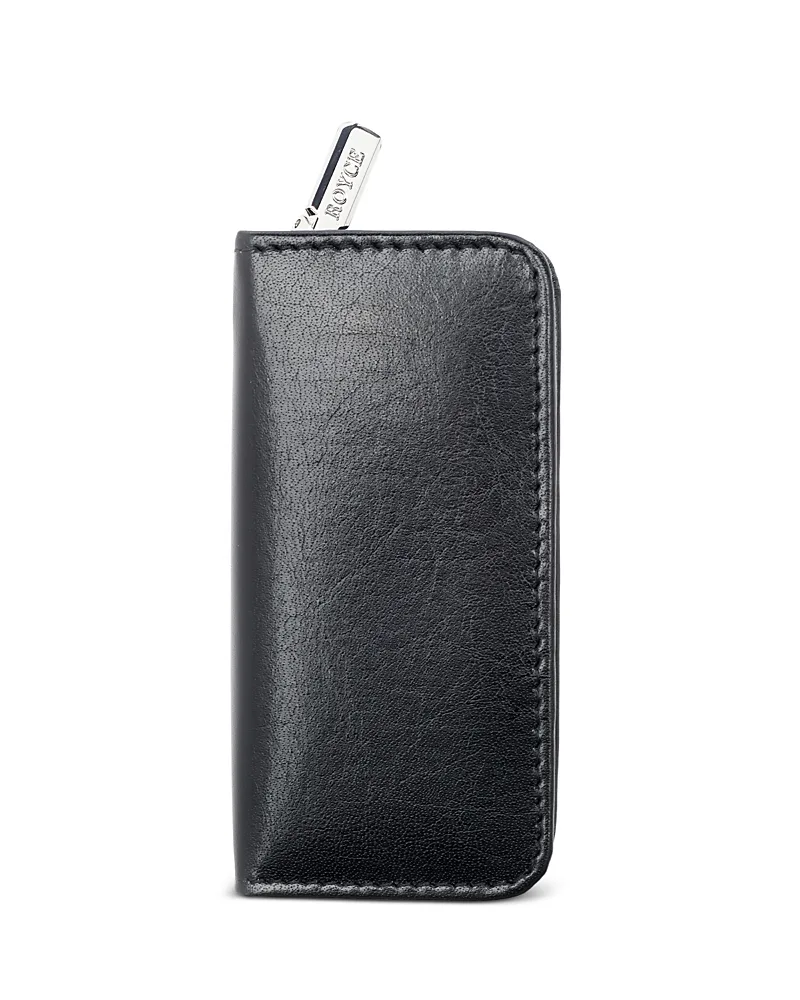 Leather Compact Grooming Manicure Kit by Royce New York