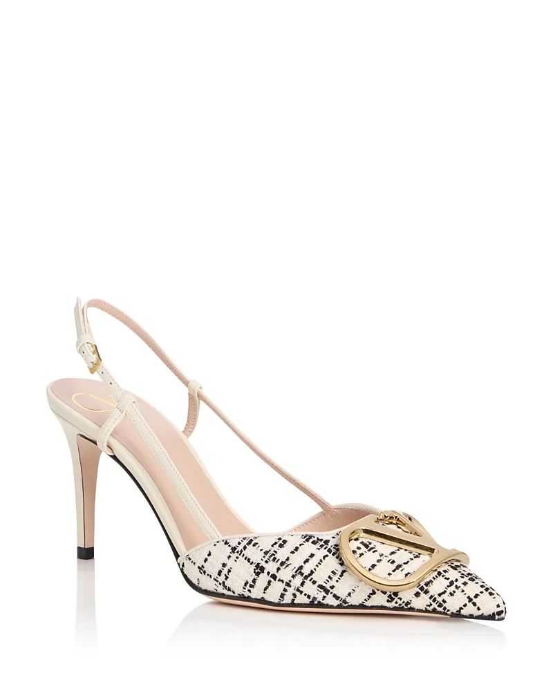 VLogo Signature Tweed Pumps