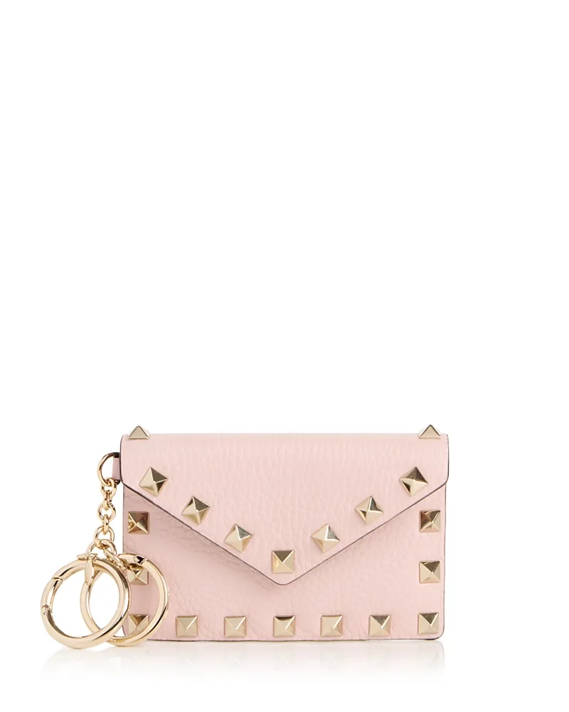 Rockstud Leather Key Charm by Valentino Garavani