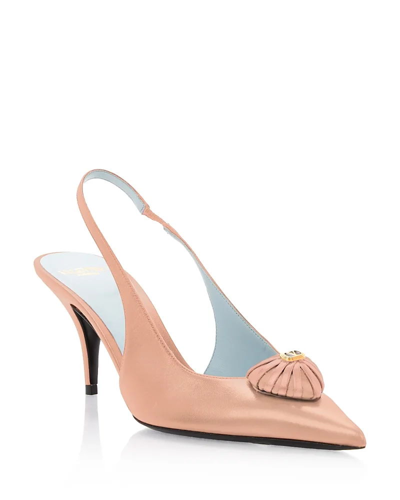 Pointed Slingback Pumps by Valentino Garavani
