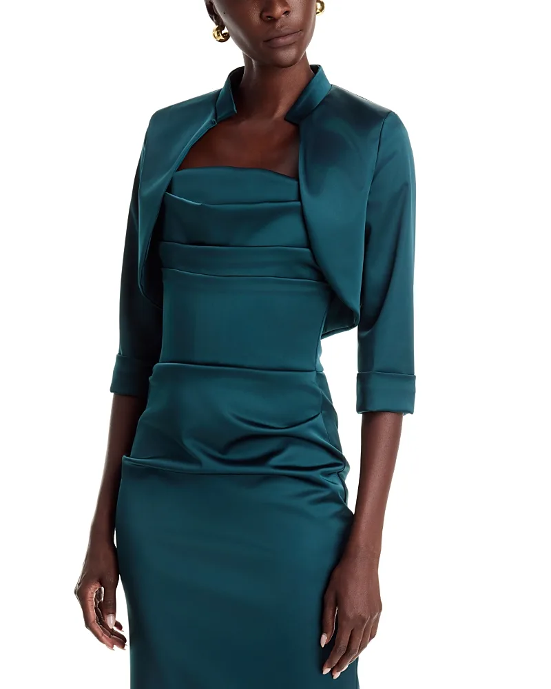 Amatista Satin Bolero by Chiara Boni La Petite Robe